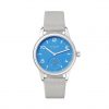 Nomos Club Neomatik Siren Blue (ref 742) (showing strap)