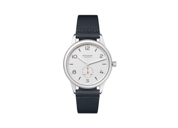 Nomos Club Automatic Date (ref 775) - showing strap