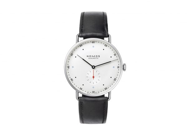 Nomos Metro 38 (ref 1108) - showing strap