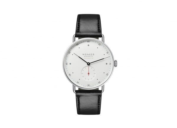 Nomos Metro Neomatik 39 (ref 1113) - showing strap