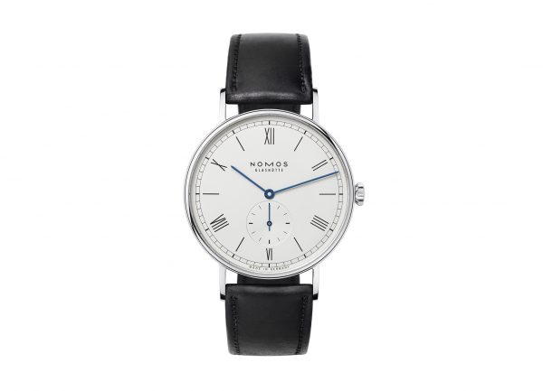 Nomos Ludwig 38 (ref. 234) showing strap