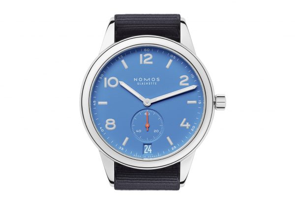 Nomos Club Automatic Date Siren Blue (ref 777)