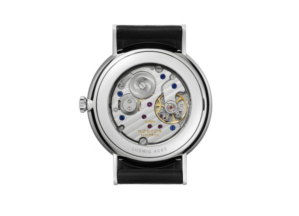 Nomos Ludwig 38 (ref. 234) rear view