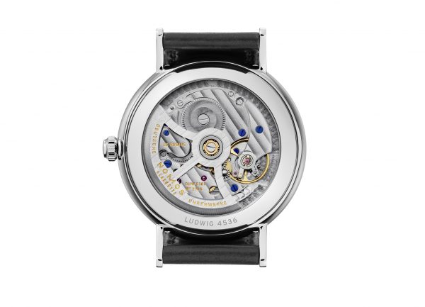 Nomos Ludwig Automatic Date (ref 271) - rear view