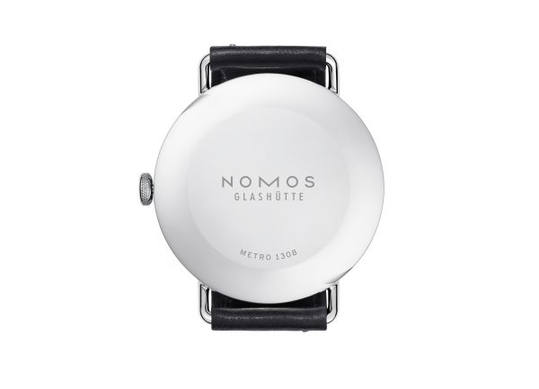 Nomos Metro 38 (ref 1109) - rear view