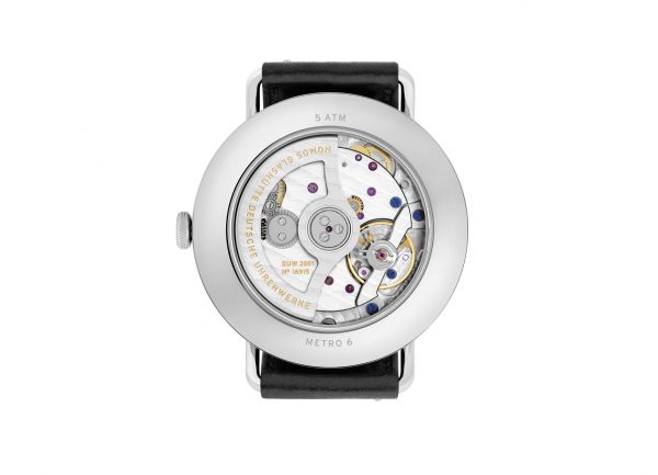 Nomos Metro Neomatik 39 (ref 1113) - rear view