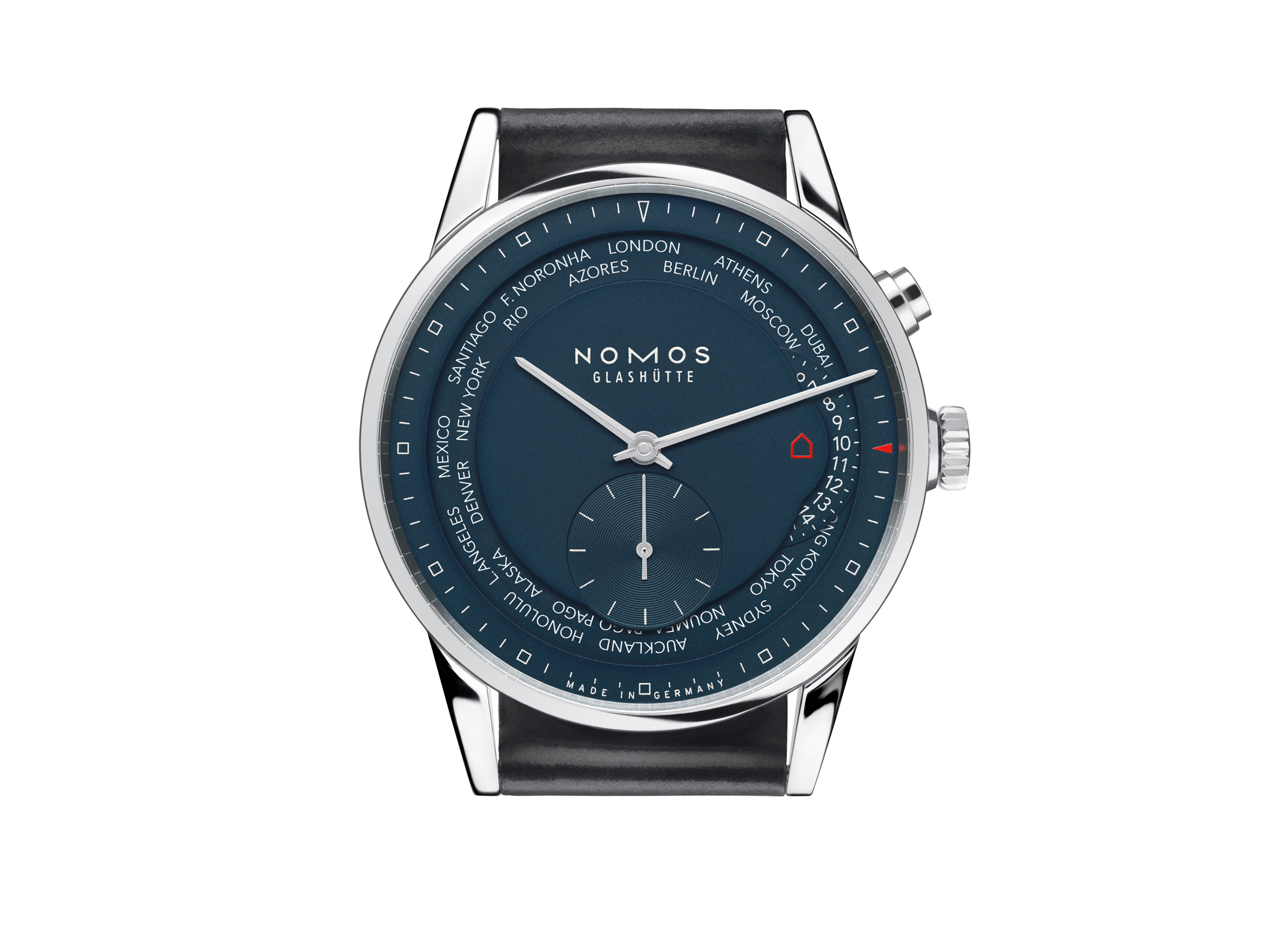NOMOS Zurich World Time Midnight Blue Master Watchmaking