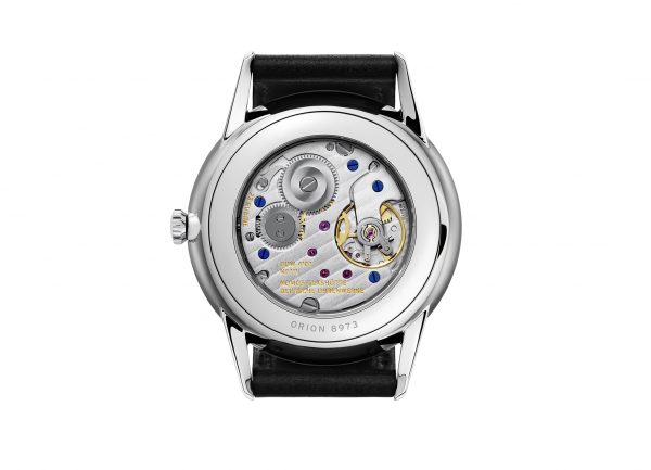 Nomos Orion 38 Date (ref 380) - rear view