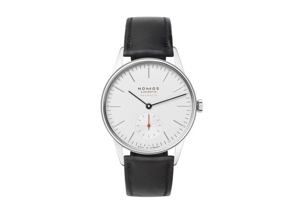 Nomos Orion Neomatik (ref 392) - showing strap