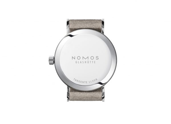 Nomos Tangente 33 Champagne (Ref 150) - rear view