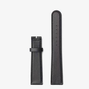 Cordovan Leather Strap 17mm Black Remborde Quick Change Metro