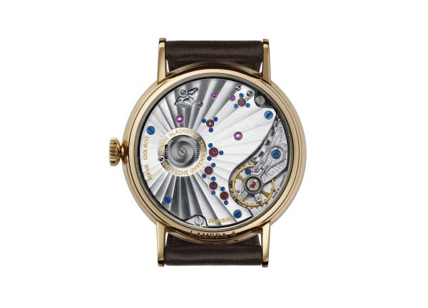 Nomos Lambda Rose Gold (Ref 953) - rear view