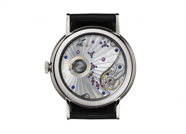 Nomos Lambda Deep Blue (Ref 935) - rear view