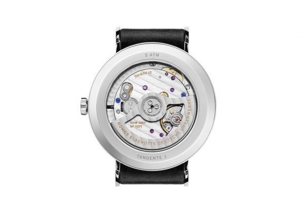 Nomos Tangente Neomatik 39 Midnight Blue (ref 142) - rear view