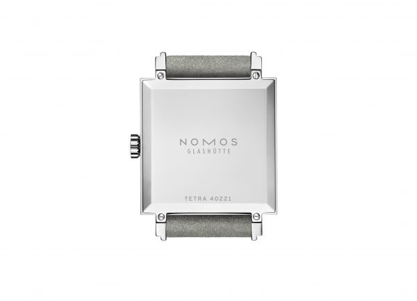 Nomos Tetra Azure (Ref 496) - rear view