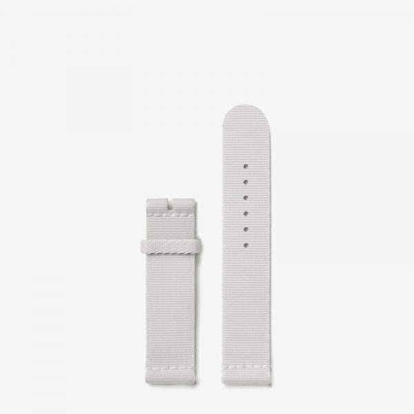 Nomos Textile Strap Woven Light Gray