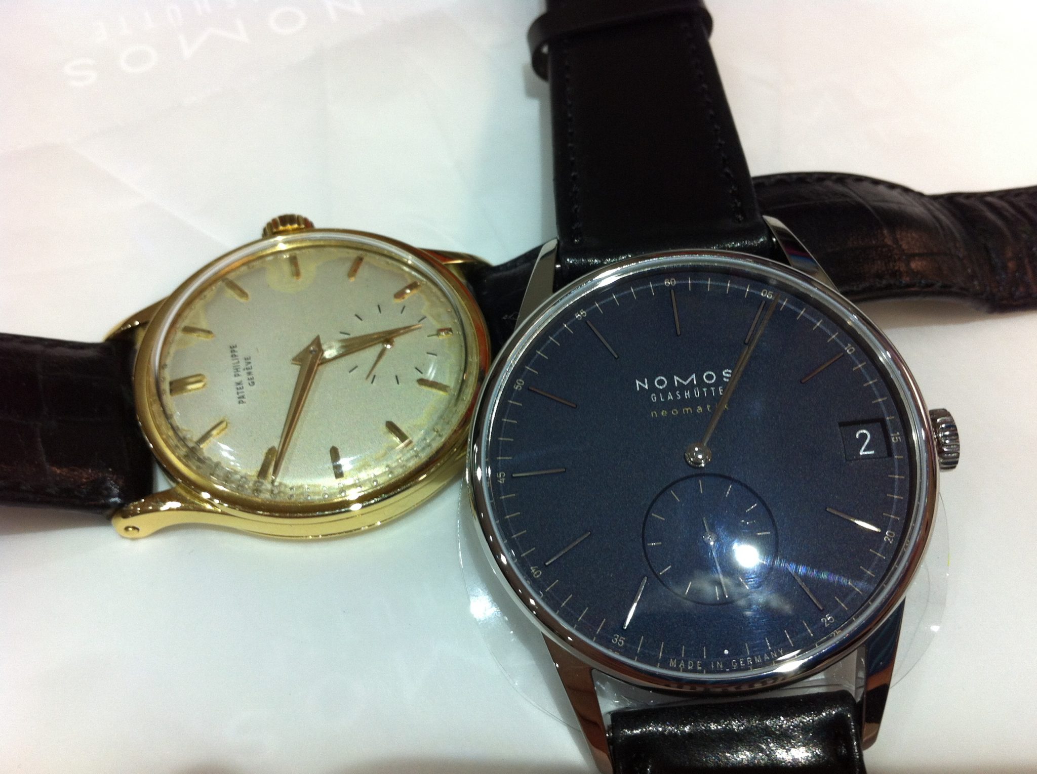 New Nomos & Vintage Patek