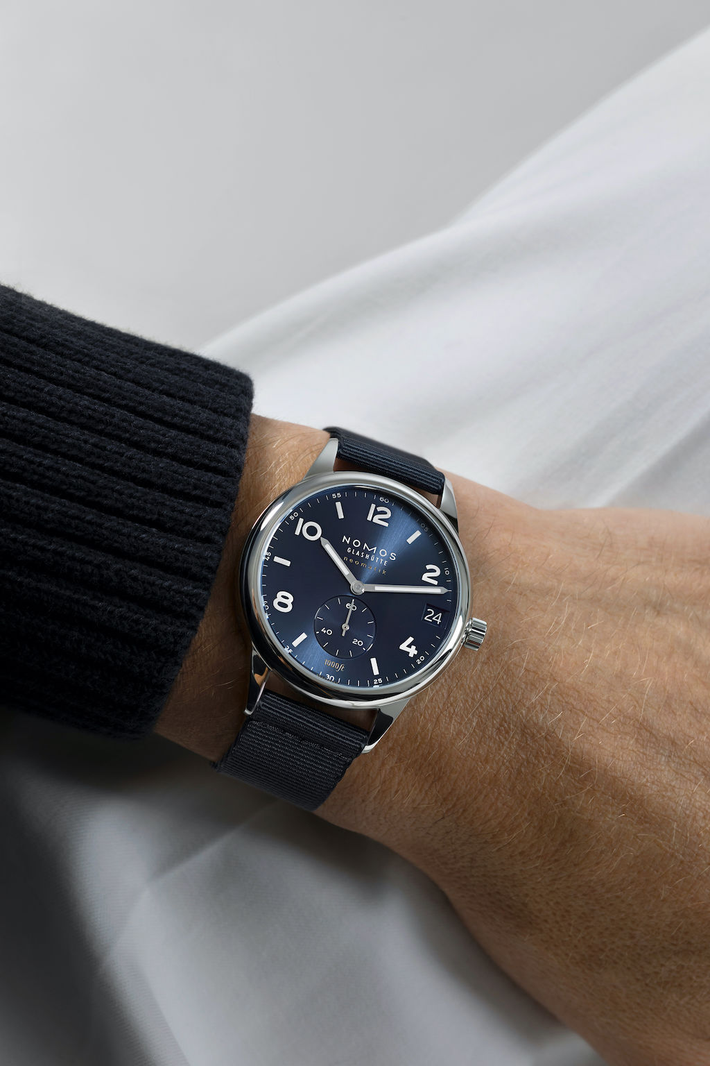 NOMOS Club neomatik 42 date blue Master Watchmaking